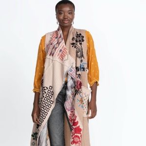 Johnny Was | Amylea Vest | Large | Bohemian Long Vest